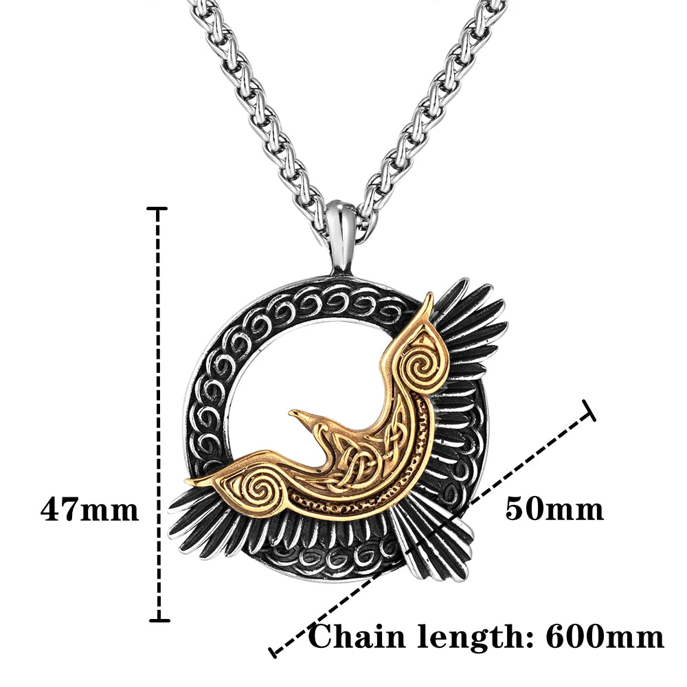 PENDRA Eagle Gold Necklace