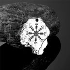 PENDRA Rune Compass Chain Necklace