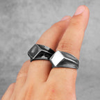 PENDRA Polygon Trend Punk Ring