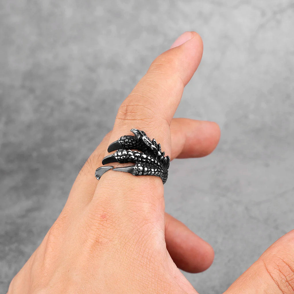 PENDRA Evil Dragon Claw Ring