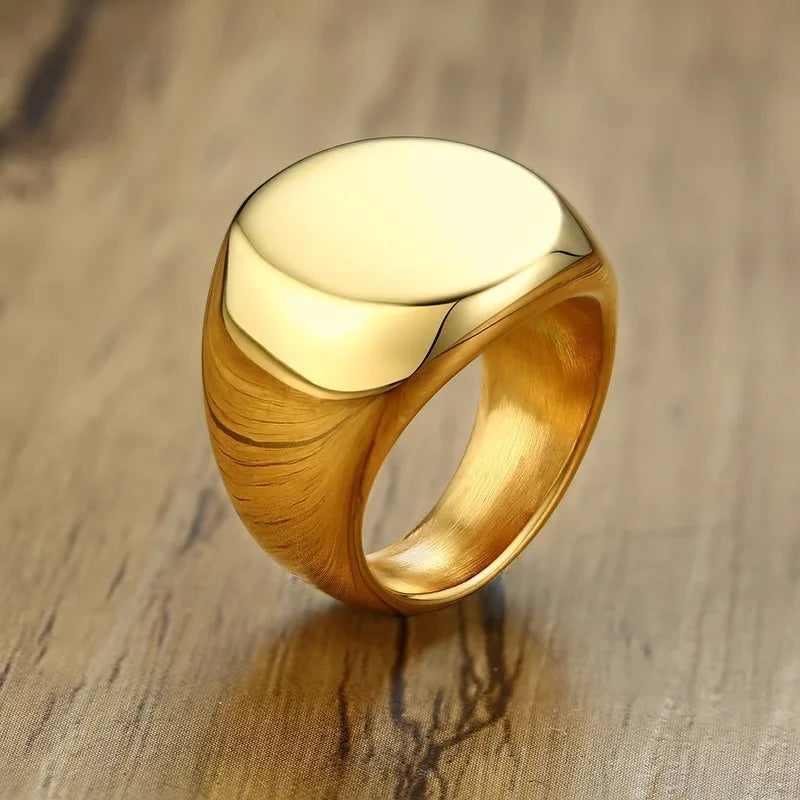 PENDRA Ovazane Signet Ring