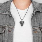 PENDRA Xanmire Skull Motif Necklace