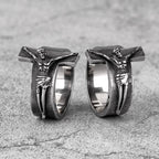 PENDRA Good Friday Jesus Steel Ring