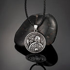 PENDRA Warrior Helmet Gold Necklace