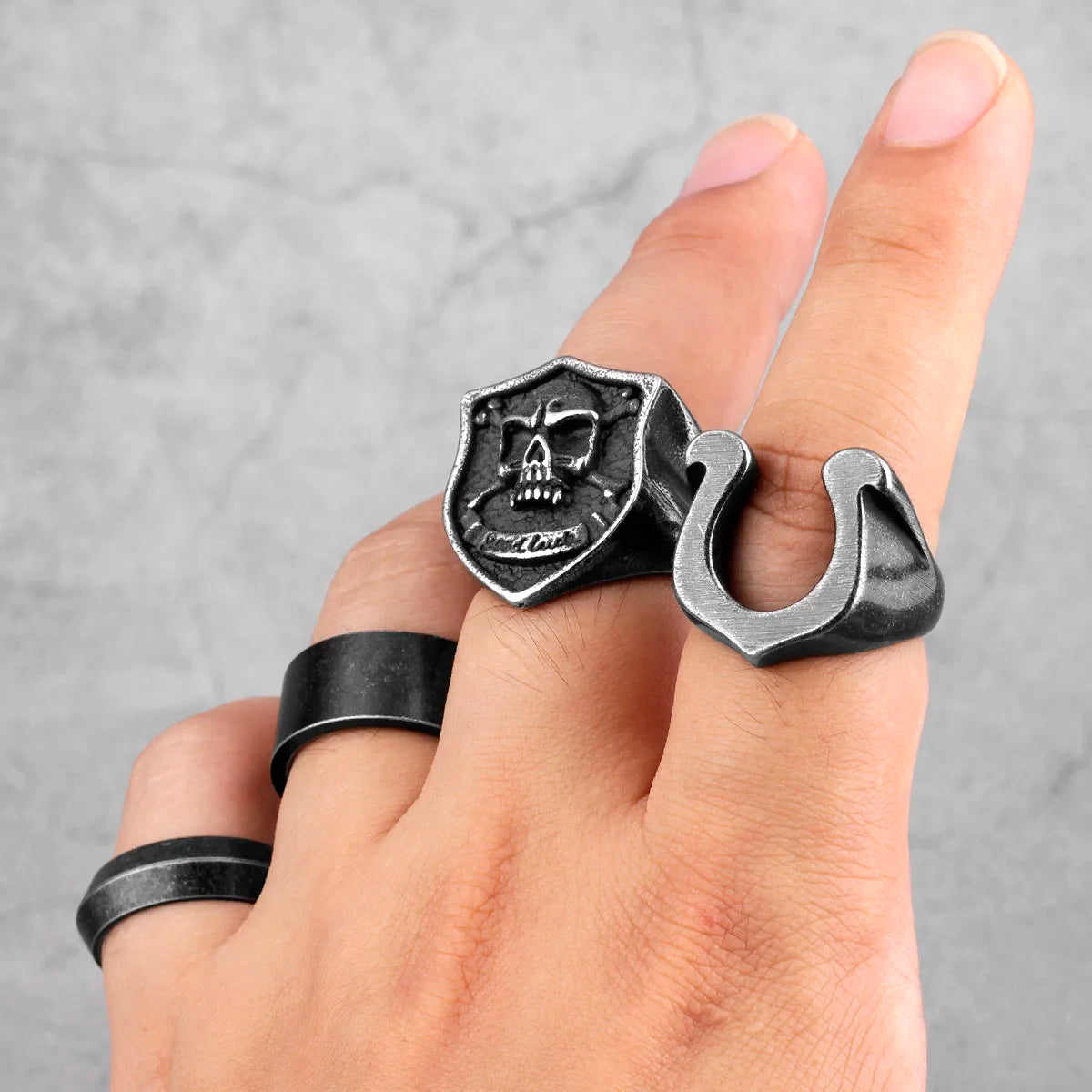 PENDRA Couple Lover Girlfriend Steel Ring