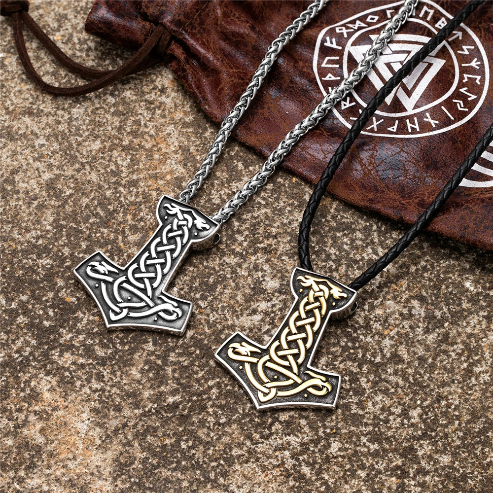 PENDRA Rune Gold Necklace