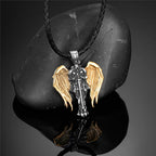 PENDRA Angel Wings Gold Necklace