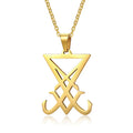 PENDRA Black Demon Pendant Necklace