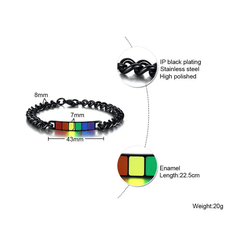 PENDRA Plate Tag Bracelet
