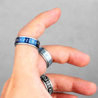 PENDRA Viking Rune Spin Ring