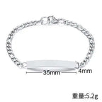 PENDRA Plate Tag Bracelet