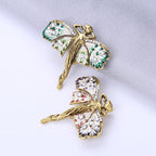 PENDRA Fairywing 2-Color Enamel Butterfly Brooch