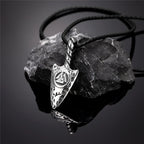 PENDRA Rune Gold Vegvisir Necklace