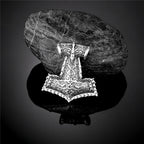 PENDRA Rune Norse Hammer Necklace