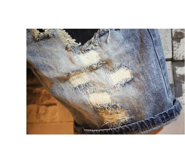 PENDRA Wholesale Ripped Hole Shorts