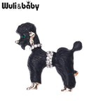 PENDRA Cute Curly Hair Dog Brooch
