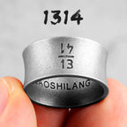 PENDRA Lovers Couple Wedding Steel Ring