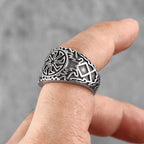 PENDRA Norse Mythology Boyfriend Steel Ring