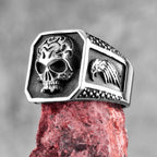PENDRA Skull Ealge Boyfriend Steel Ring