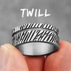 Simple Vintage Black Stainless Steel Mens Womens Rings Charm Trendy For Couple Girl Boyfriend Jewelry Creativity Gift Wholesale