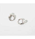 PENDRA Hoop Silver Gold Earrings