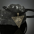 PENDRA Rune Triangle Necklace