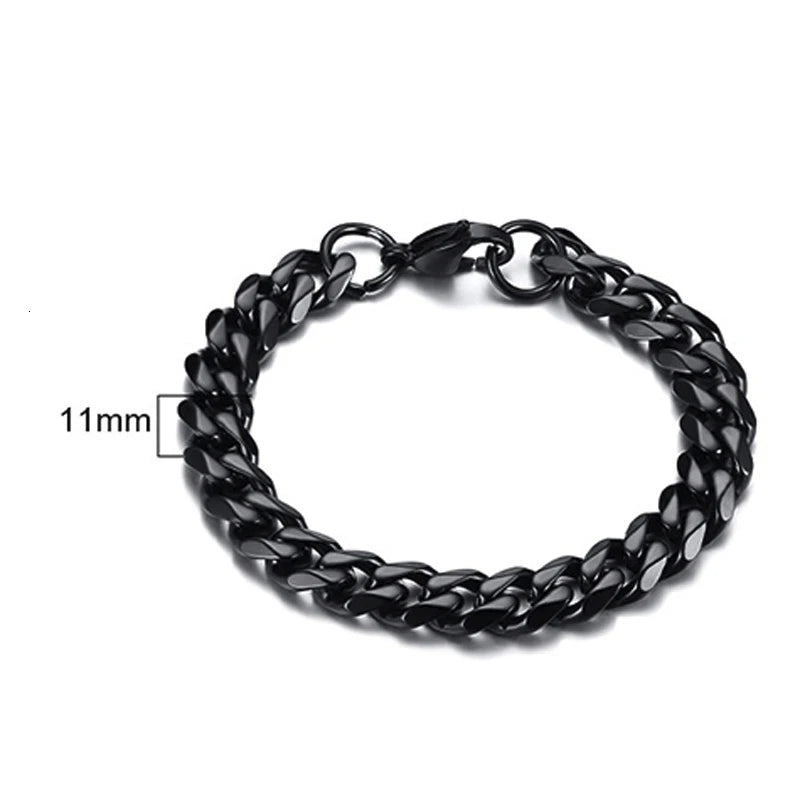 PENDRA Cuban Curb Thin Bracelet