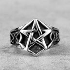 PENDRA Star Norse Mythology Steel Ring