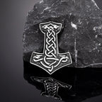 PENDRA Thor Hammer Norse Necklace