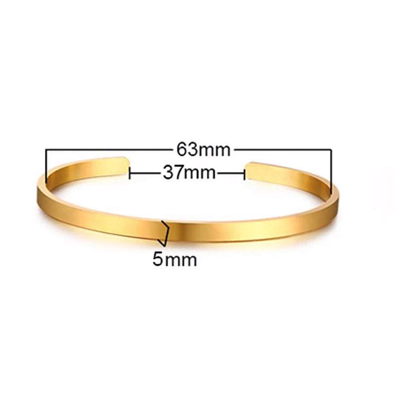 Bangle Bracelet Men, Cuff Bracelets, Stainless Steel Bracelet, Dainty Brazalets, Minimalist Bracelet Jewelry, Cuffs Bangles