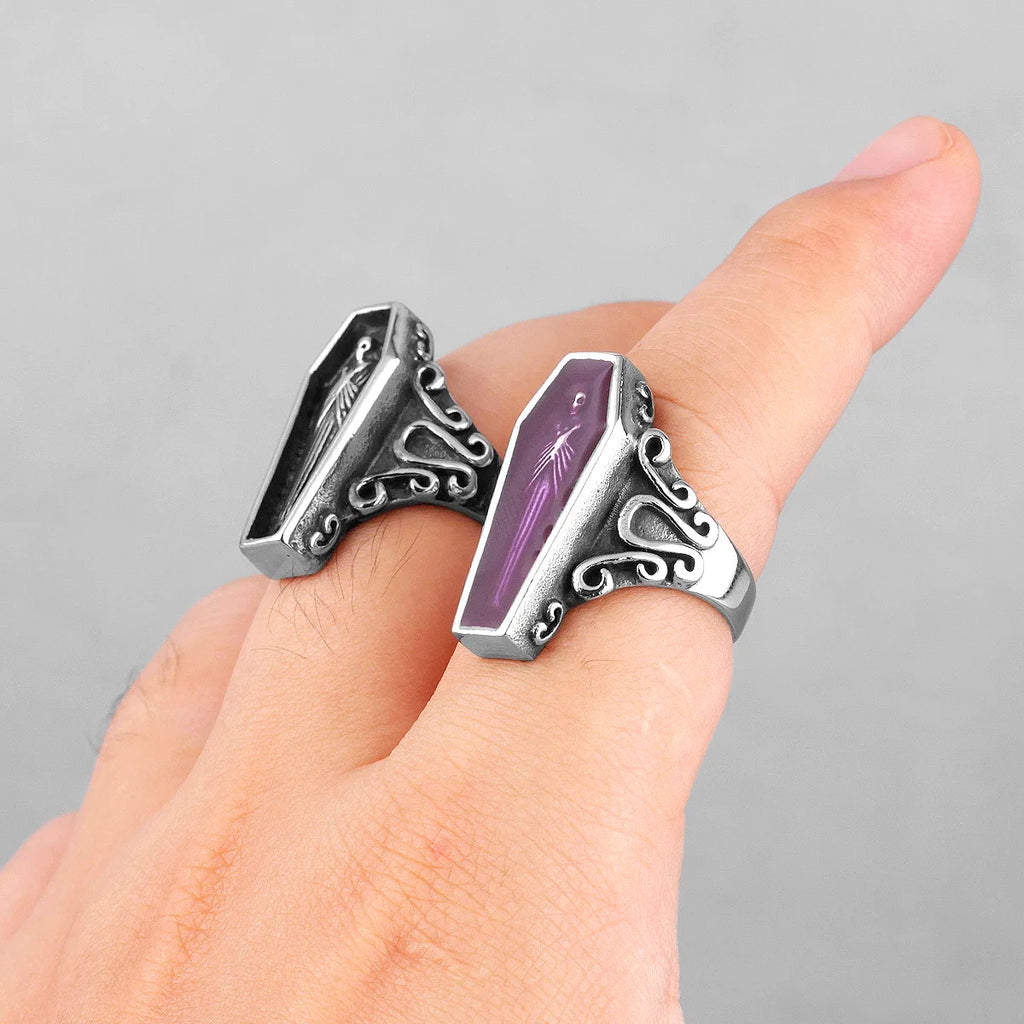 PENDRA Vampire Coffin Ghost Ring