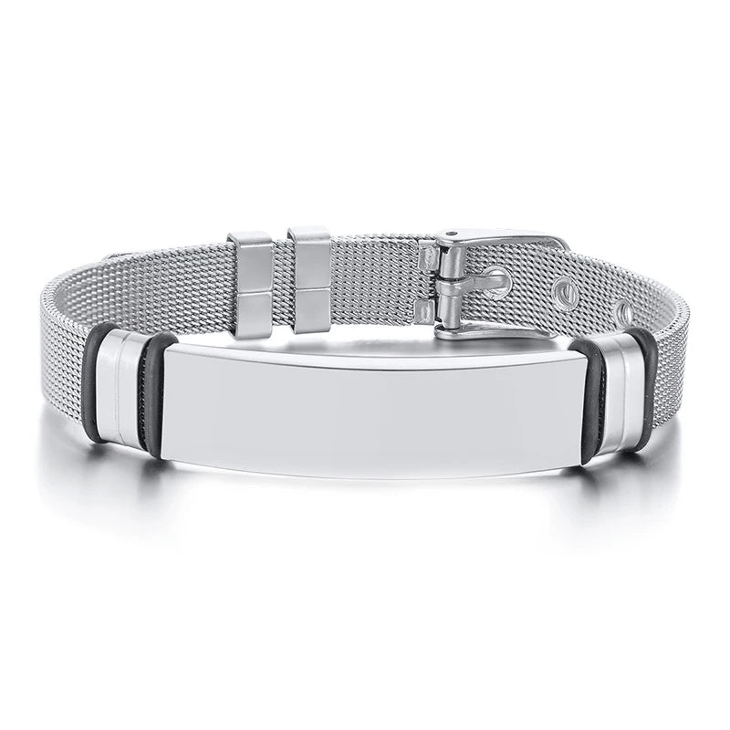 PENDRA Mesh Engravable Bracelet