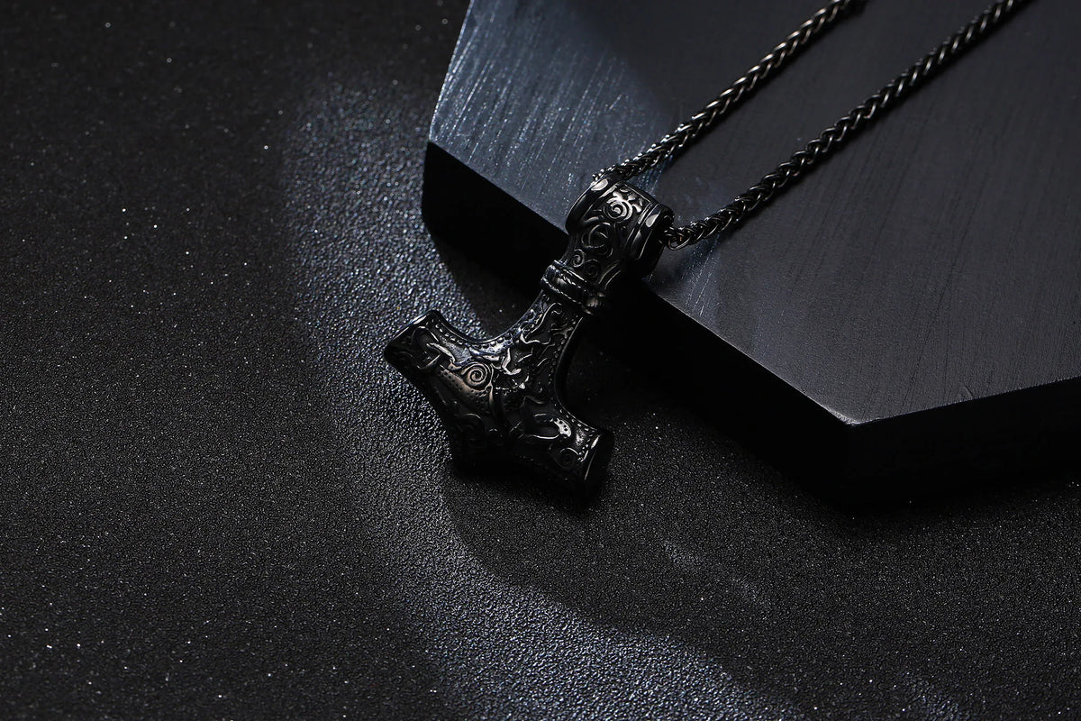 PENDRA Dragon Viking Pendant Necklace