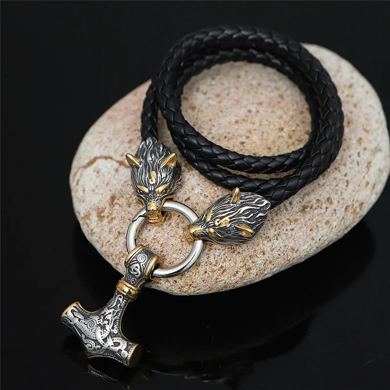 PENDRA Wolf Norse Viking Necklace