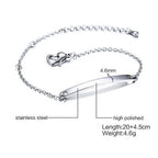 PENDRA Plate Tag Bracelet