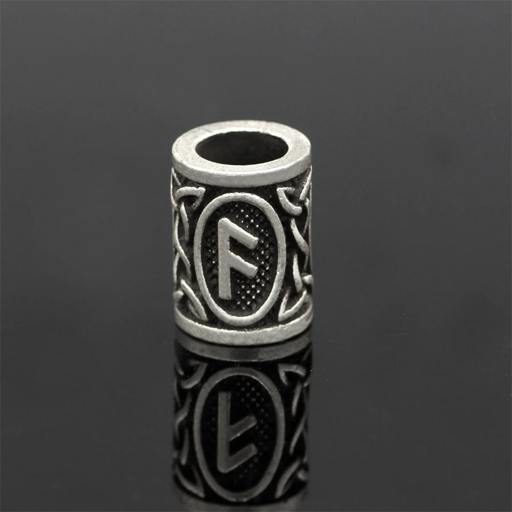 PENDRA Rune Norse Beaded Necklace