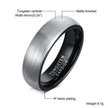 PENDRA Ravmire Tungsten Band Ring
