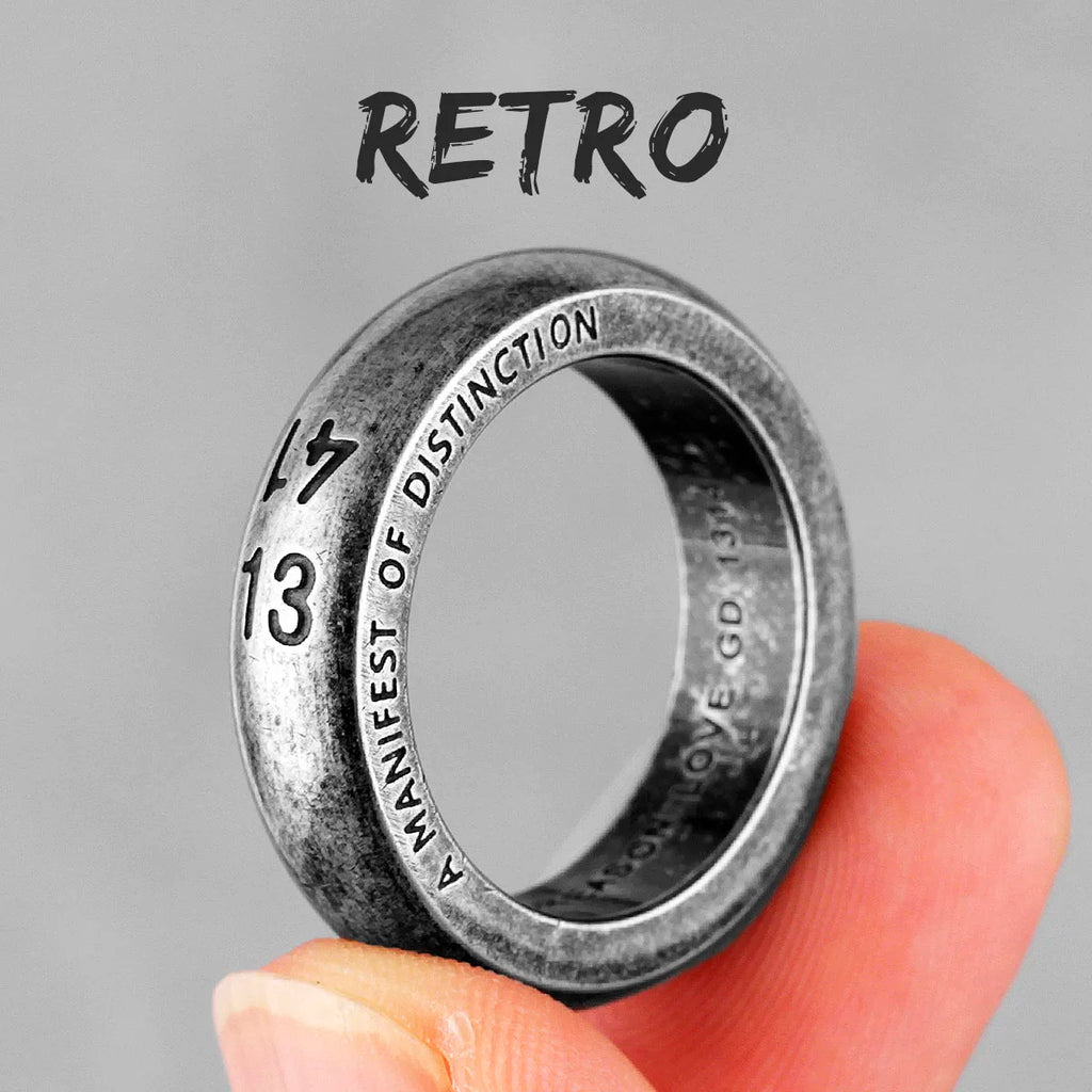 PENDRA Couple Lover Girlfriend Steel Ring