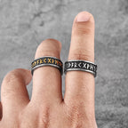 PENDRA Character Boyfriend Biker Steel Ring