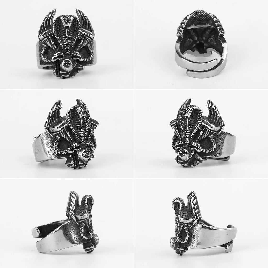 PENDRA Locomotive Engine Snake Steel Ring