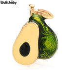 PENDRA Avocadia Enamel Avocado Brooch