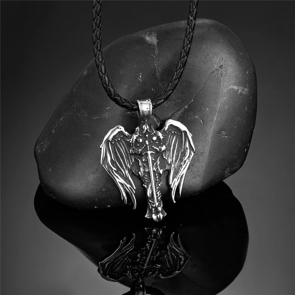PENDRA Angel Wings Gold Necklace