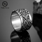 PENDRA Celtic Knot Rune Norse Ring