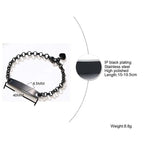 PENDRA Plate Tag Bracelet