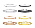 PENDRA Plate Tag Bracelet