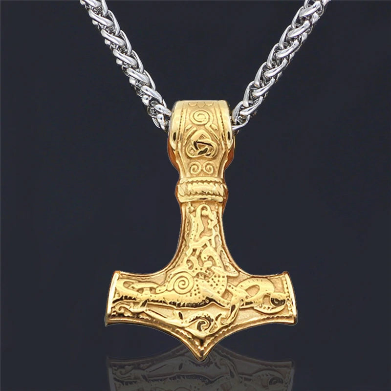 PENDRA Rune Norse Viking Necklace