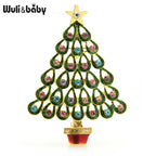 PENDRA Evergreen Christmas Tree Brooch