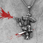 PENDRA Mexican Musketeer Boyfriend Steel Necklace