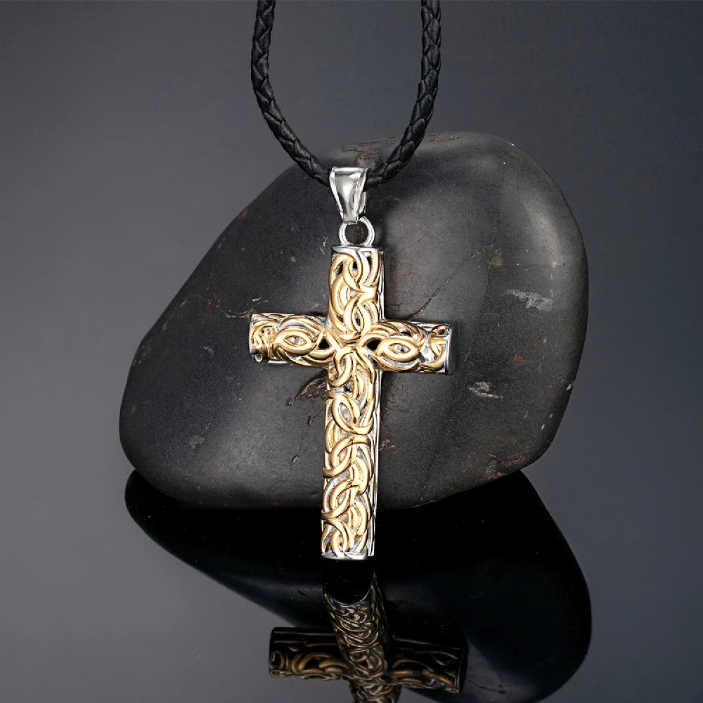 PENDRA Cross Gold Necklace