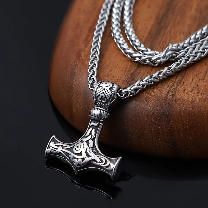 PENDRA Rune Norse Viking Necklace